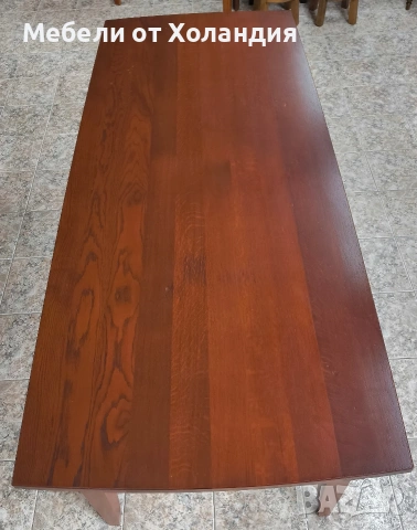 Голяма разтегателна трапезна маса от дъб, снимка 2 - Маси - 53201601