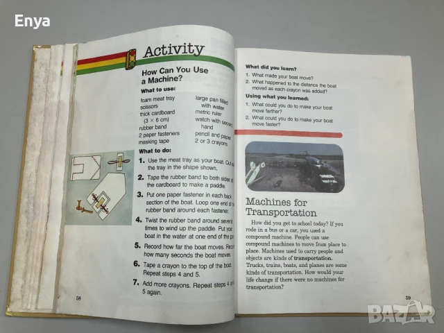 Детска енциклопедия на английски език Accent on Science, снимка 10 - Детски книжки - 50930127