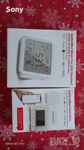 Термометър и хигрометър SwitchBot Meter Pro, снимка 3 - Друга електроника - 52916844