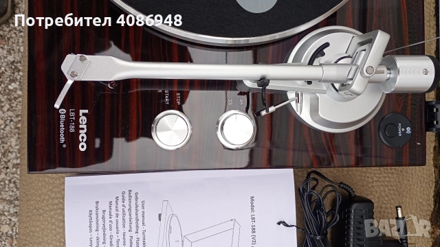 грамофон Lenko Bluetooth чисто нов , снимка 6 - Грамофони - 53601470