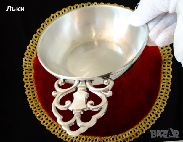 Калаена купа за бульон porringer bowl. , снимка 5 - Антикварни и старинни предмети - 51712966