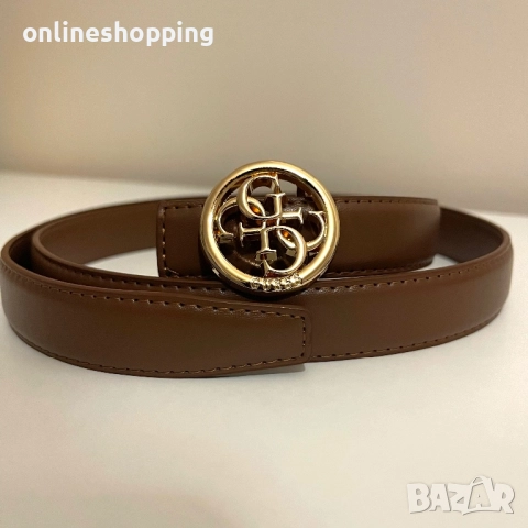 **НОВИ** стилни GUESS колани в 2 цвята, опаковани в подаръчна кутия, снимка 4 - Колани - 52997006