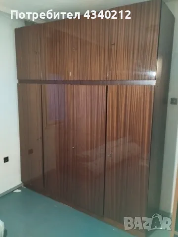 Четирикрилен гардероб, снимка 1