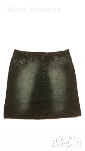 Дамска ретро дънкова пола 