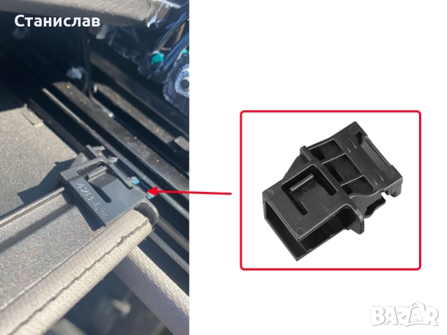 Водачи за щора на панорамен таван Honda CR-V MK5, снимка 3 - Части - 52294927