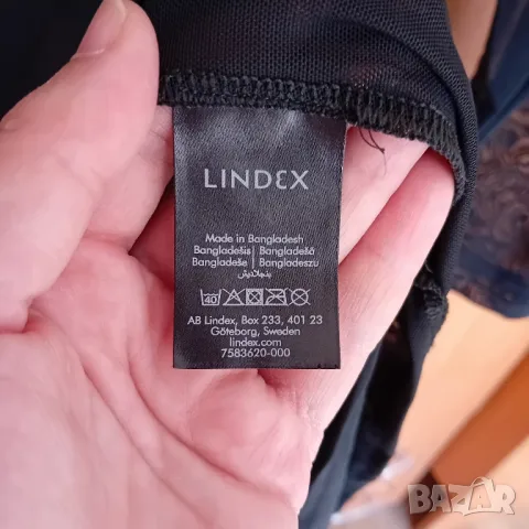 Прозрачна дълга рокля с цепки Lindex , снимка 7 - Рокли - 47319536