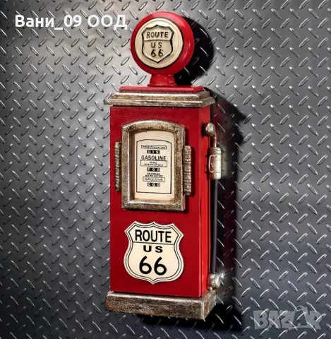 Винтидж кутия за ключове "Route 66"