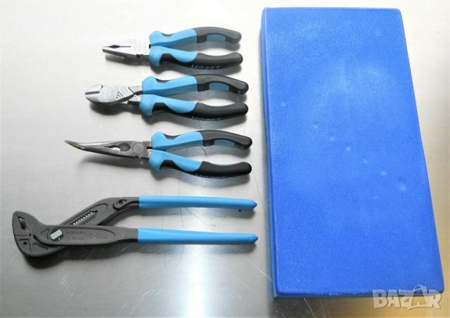 HAZET No.163-257 - PROFI-SET Клещи в мека подложка !!! ORIGINAL HAZET Made in Germany !!!, снимка 3 - Клещи - 34718388