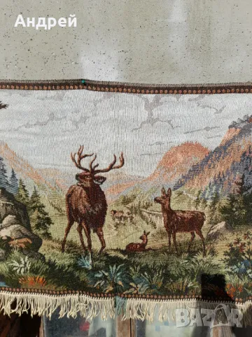Старинен ковьор,покривка за стена #277, снимка 4 - Антикварни и старинни предмети - 47814746