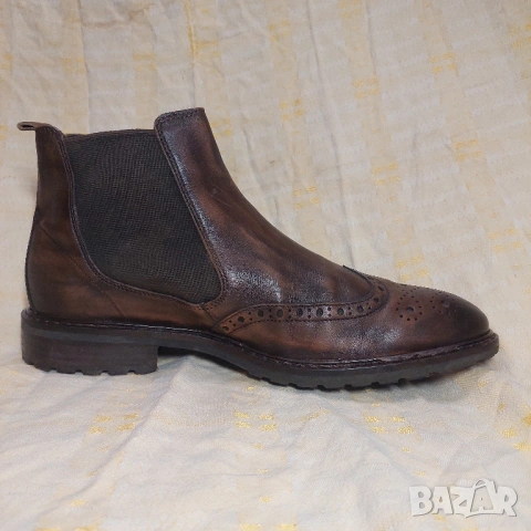 кожени боти ECCO Vitrus I Chelsea номер 43, снимка 11 - Мъжки боти - 53089772
