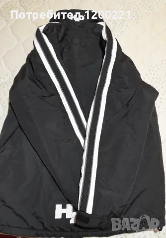 Черно мъжко яке H2O, снимка 2 - Якета - 48169240