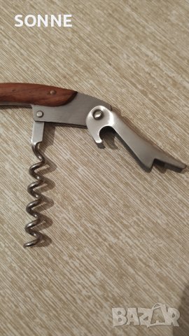 Джобен нож - неръждаема стомана и дърво, снимка 9 - Ножове - 36866361