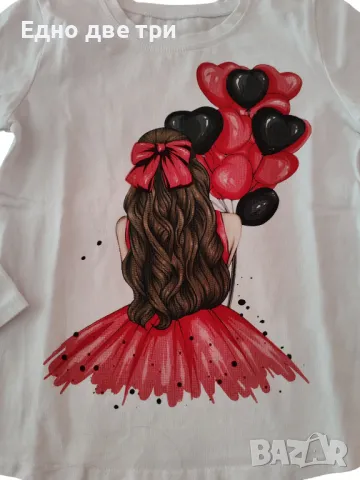 Детски блузи 128 см. , снимка 3 - Детски Блузи и туники - 48675387