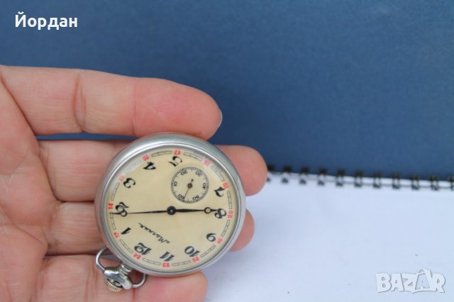 СССР джобен часовник ''Молния'', снимка 4 - Антикварни и старинни предмети - 39096793