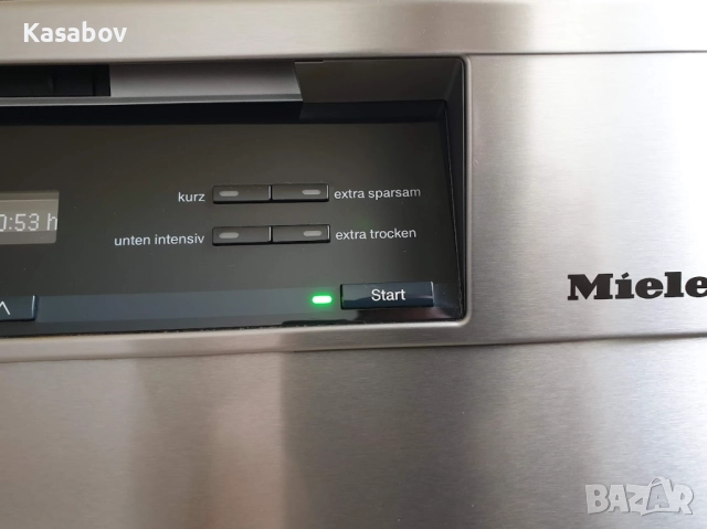 LED Wi-Fi Черно Инокс Miele Auto Open Съдомиялна - Частично Вграждане, снимка 4 - Съдомиялни - 52070626