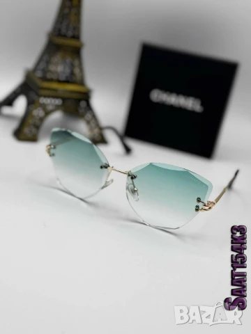 очила с черен обикновен калъф и ув защита chanel , снимка 3 - Слънчеви и диоптрични очила - 51386547