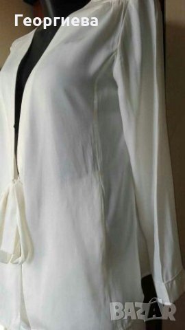 Чисто нова нежна жилетка, в цвят екрю👚🌹M, M/L👚🌹 арт.403, снимка 4 - Жилетки - 28173273