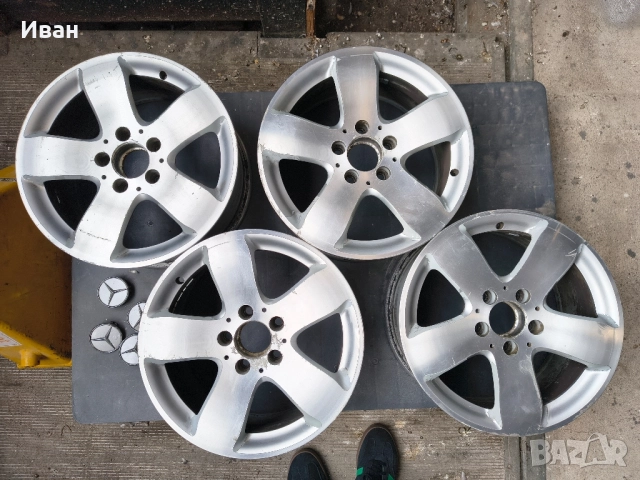 Оригинални джанти за Мерцедес Е класа , снимка 4 - Гуми и джанти - 52043147