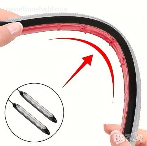 Дневни ВОДОУСТОЙЧИВИ DRL светлини с функция бягащ мигач , снимка 5 - Аксесоари и консумативи - 52942151