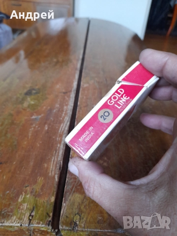 Кутия от цигари Gold Line, снимка 3 - Колекции - 52940601