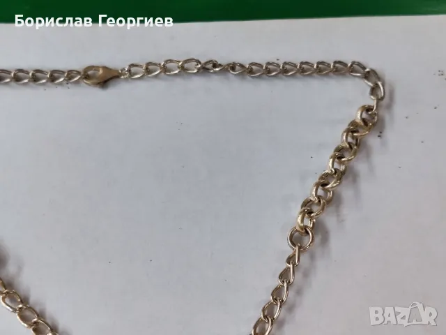 Сребърно колие 925, снимка 3 - Колиета, медальони, синджири - 47519986