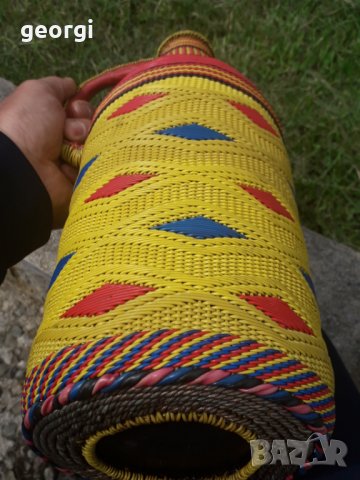 Ретро плетена дамаджана , снимка 7 - Колекции - 32674989