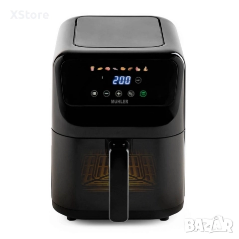 Фритюрник с горещ въздух MFX-515, 1500W, 5L, LED, снимка 11 - Фритюрници - 52435595