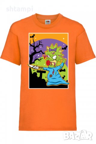 Детска тениска The Simpsons Maggie Simpson 01,Halloween,Хелоуин,Празник,Забавление,Изненада,Обичаи,, снимка 7 - Детски тениски и потници - 38158561