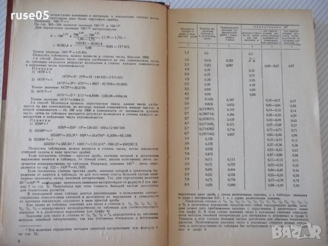 Книга "Таблицы возведения в степень - С.Д.Тишин" - 400 стр., снимка 5 - Енциклопедии, справочници - 37839658