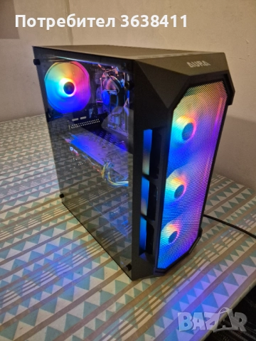 Геймърски компютър гаранция/i5 9400f 16GB,GTX 1070ti 8GB, 480GB SSD HDD 500GB, снимка 5 - Геймърски - 52930860