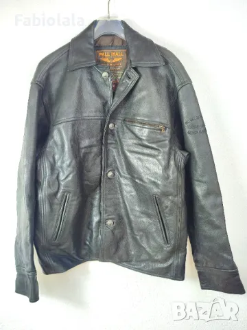 Pall Mall leren motor jacket M