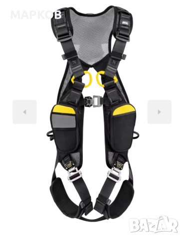 Седалка за работа Petzl Newton Easyfit - black/yellow, снимка 7 - Спортна екипировка - 52922948