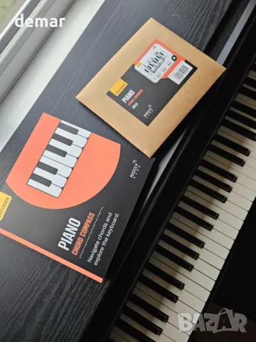 Инструмент за изучаване на акорди на пиано (Компас за акорди на пиано и книга), снимка 7 - Пиана - 49084173
