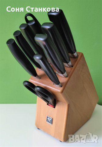 ZWILLING - FOUR STAR - Луксозен комплект кухненски ножове с блок