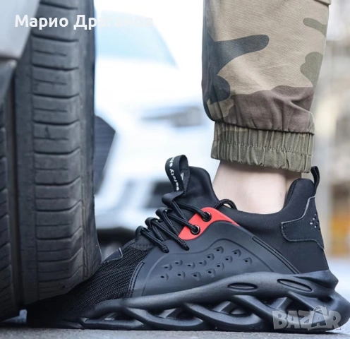 Работни обувки с бомбе, снимка 4 - Маратонки - 53193241