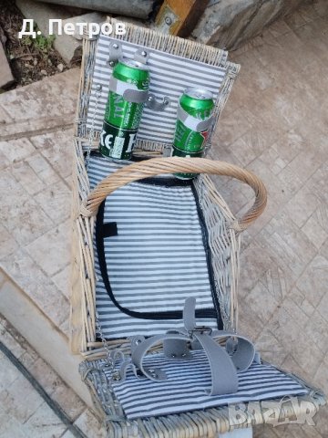Кошница за пикник, снимка 3 - Къмпинг мебели - 43290909
