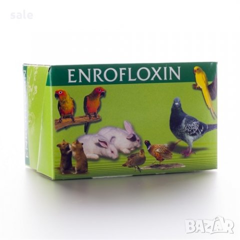 Енрофлоксин 15 или 150 mg-антимикробно действие за кучета,котки,гълъби, снимка 1 - Други животни - 28385204