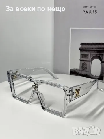 Louis Vuitton Слънчеви Очила С UV400 Защита С ПОДАРЪК🎁Калъф Луис Витон - Различни Цветове Код E93, снимка 3 - Слънчеви и диоптрични очила - 50230921