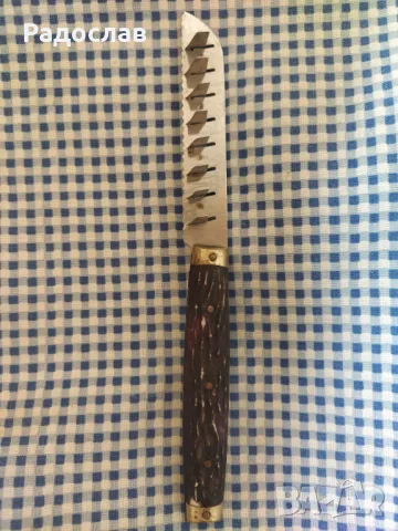 стар френски кухненски нож  , снимка 2 - Прибори за хранене, готвене и сервиране - 49944033