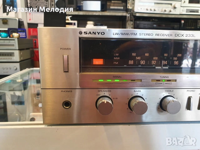 Ресийвър Sanyo DCX 233L В отлично техническо състояние, много добър външен вид., снимка 3 - Ресийвъри, усилватели, смесителни пултове - 24095849