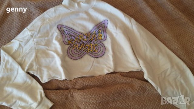 Суитчери H&M като нови 2 броя и една блузка Roccobarocco  с дълъг ръкав - 15 лв.!, снимка 3 - Суичъри - 37958934