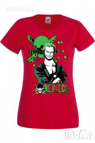 Дамска тениска One Piece Roronoa Zoro 03,Анимация,игра,Празник,Повод., снимка 3 - Тениски - 38073659