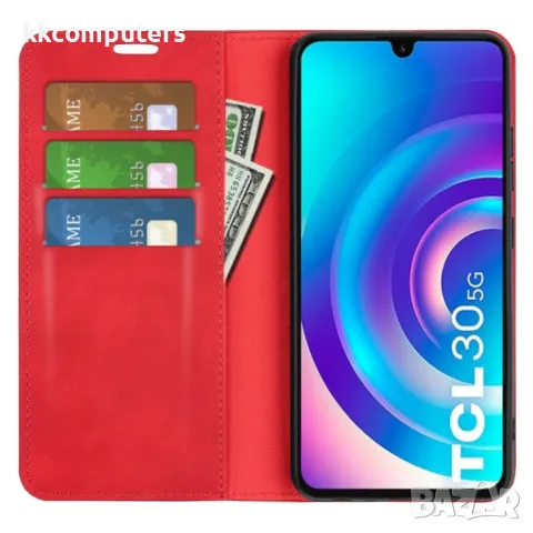 TCL 30 5G / 30+ Wallet Калъф и Протектор, снимка 8 - Калъфи, кейсове - 48295398