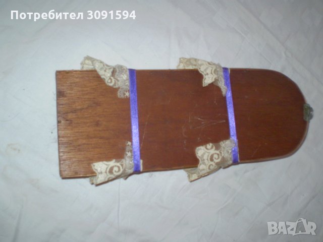 Фолк Арт ръчно изработен несесер от сламки с огледало за стена, снимка 8 - Колекции - 33684759