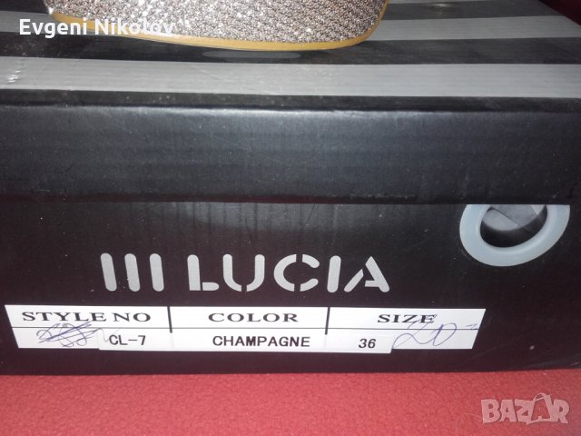 Обувки Lucia №36, снимка 3 - Дамски обувки на ток - 32419920