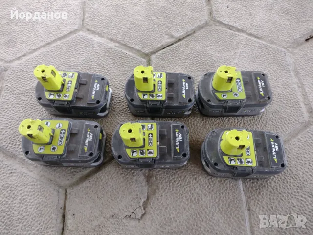 батерии Ryobi 4.0Ah. Li-Ion, снимка 2 - Винтоверти - 49958717
