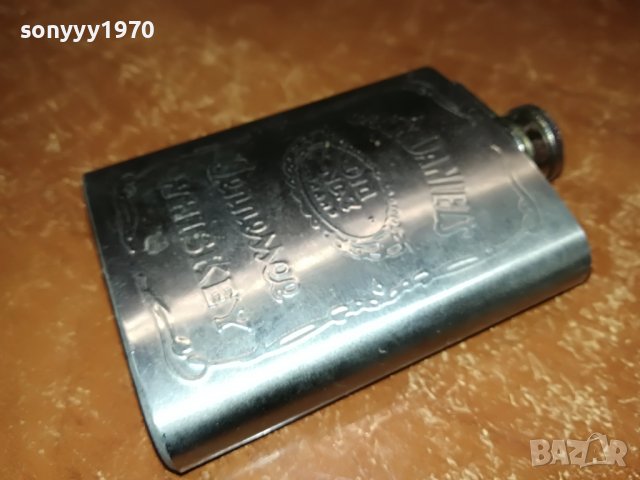 JACK DANIELS-МЕТАЛНО ДЖОБНО ШИШЕНЦЕ 2212221117, снимка 3 - Антикварни и старинни предмети - 39084285