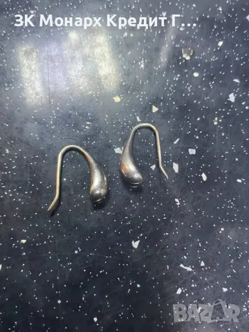 Сребърни обеци