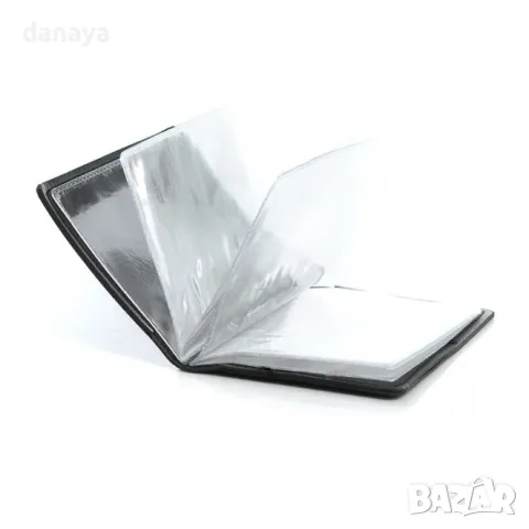 5918 Кожен визитник калъф за документи картодържач, 16 страници, снимка 3 - Портфейли, портмонета - 50414265