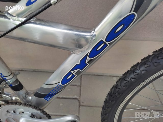 Продавам колела внос от Германия юношески мтв велосипед CYCO BIKES 24 цола преден амортисьор, снимка 4 - Велосипеди - 40508540